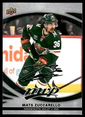 2023-24 Upper Deck MVP Silver Script #107 Mats Zuccarello