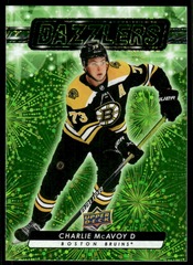 2023-24 Upper Deck Dazzlers Green #DZ68 Charlie McAvoy