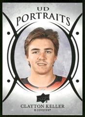 2018-19 Upper Deck UD Portraits #P9 Clayton Keller
