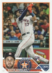 2023 Topps #649 David Hensley RC