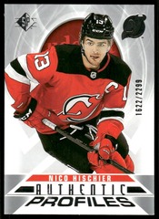 2020-21 SP Authentic Profiles #AP5 Nico Hischier - 1622/2299