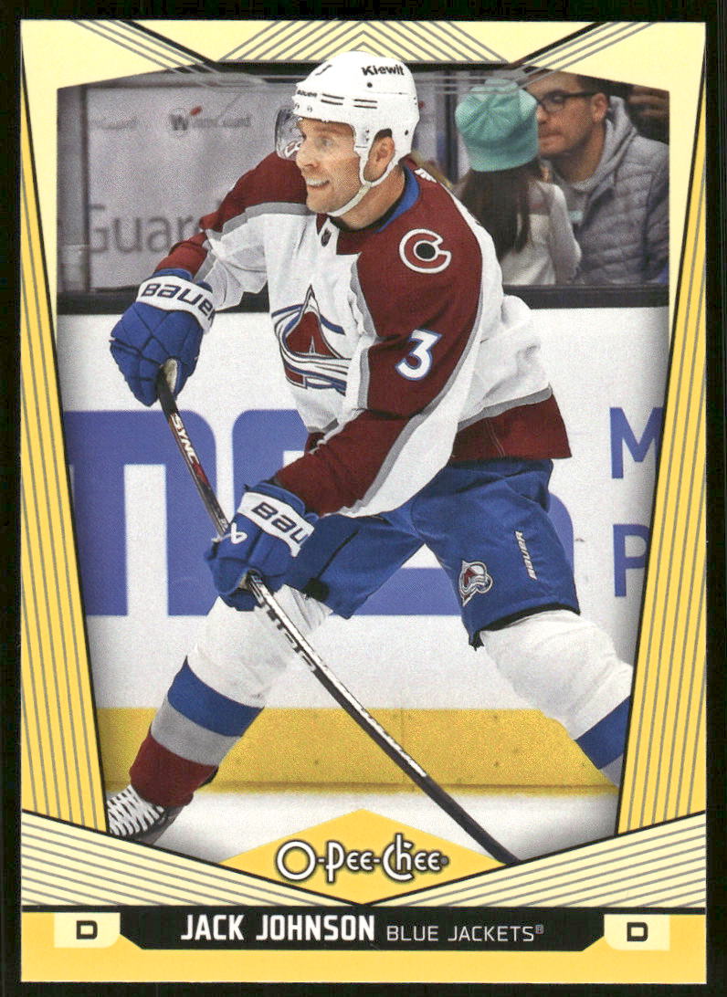 2024-25 O-Pee-Chee Yellow #486 Jack Johnson
