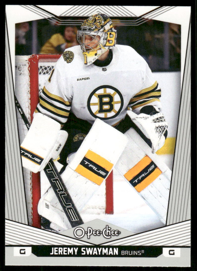 2024-25 O-Pee-Chee #490 Jeremy Swayman
