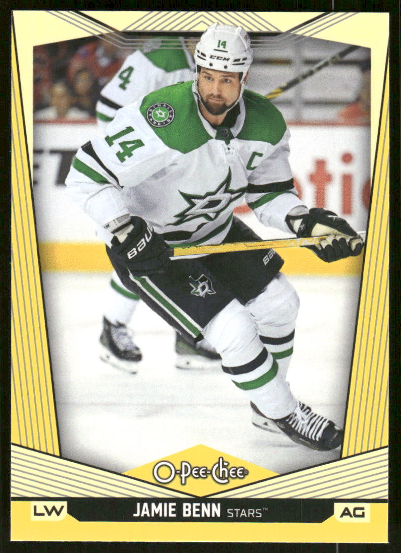 2024-25 O-Pee-Chee Yellow #263 Jamie Benn