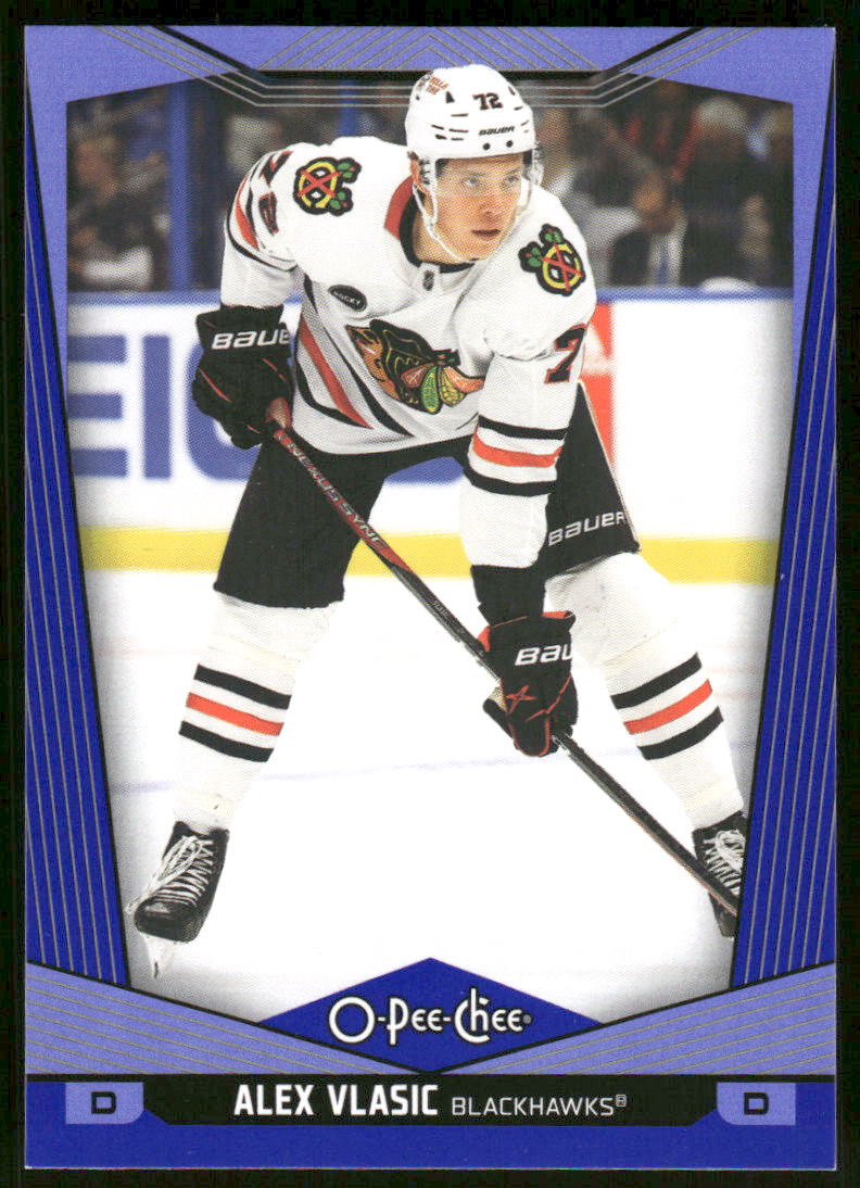 2024-25 O-Pee-Chee Blue #140 Alex Vlasic