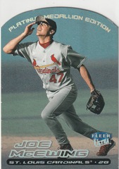 2000 Ultra Platinum Medallion #5 Joe McEwing - 12/50