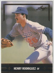 1991 Leaf Gold Rookies #BC8 Henry Rodriguez