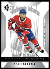 2023-24 SP #123 Sean Farrell RC - 0772/1299