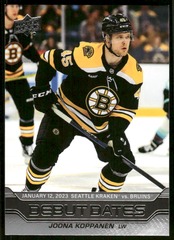 2023-24 Upper Deck Debut Dates #DD16 Joona Koppanen