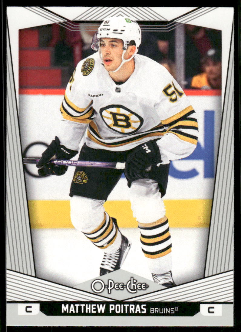 2024-25 O-Pee-Chee #368 Matthew Poitras