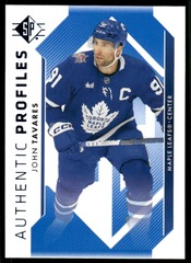 2023-24 SP Authentic Profiles Blue #AP9 John Tavares