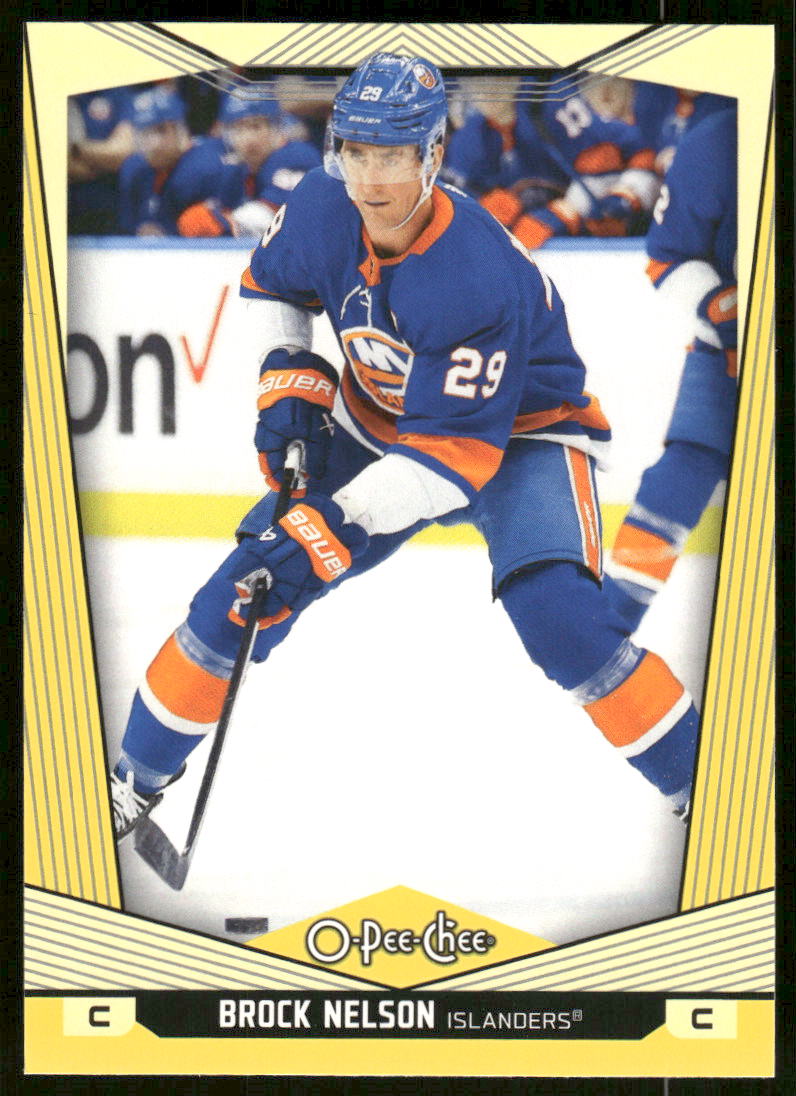 2024-25 O-Pee-Chee Yellow #220 Brock Nelson
