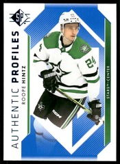 2023-24 SP Authentic Profiles Blue #AP17 Roope Hintz