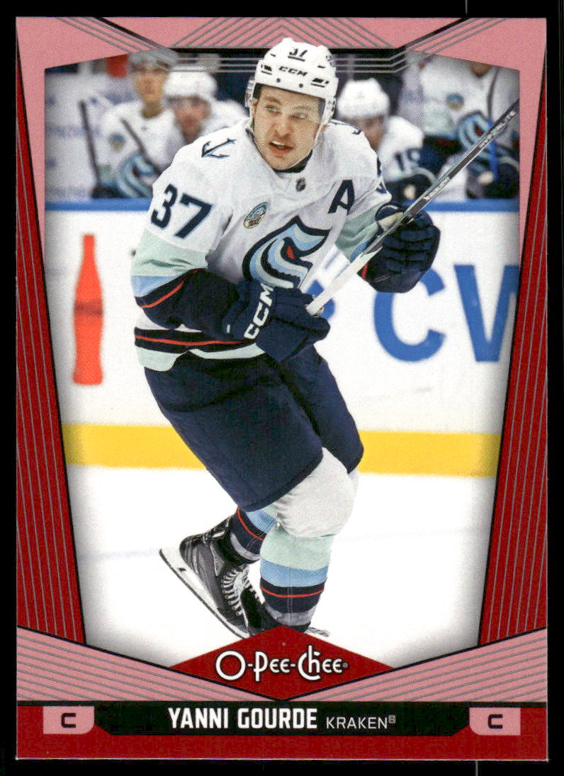2024-25 O-Pee-Chee Red #391 Yanni Gourde