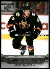 2023-24 Upper Deck Debut Dates #DD1 Jakob Pelletier