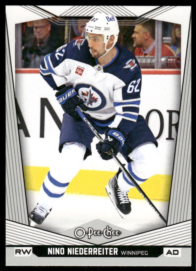 2024-25 O-Pee-Chee #414 Nino Niederreiter