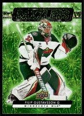 2023-24 Upper Deck Dazzlers Green #DZ55 Filip Gustavsson
