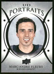 2018-19 Upper Deck UD Portraits #P4 Marc-Andre Fleury