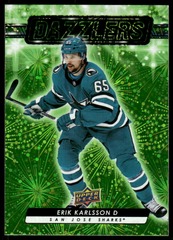 2023-24 Upper Deck Dazzlers Green #DZ59 Erik Karlsson