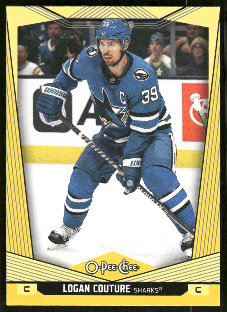 2024-25 O-Pee-Chee Yellow #165 Logan Couture