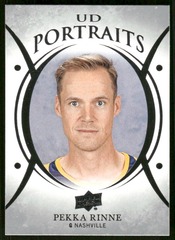 2018-19 Upper Deck UD Portraits #P35 Pekka Rinne