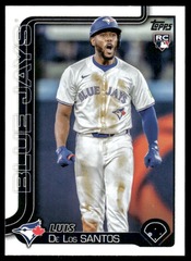 2025 Topps #13 Luis De Los Santos RC