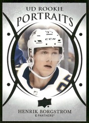 2018-19 Upper Deck UD Portraits #P90 Henrik Borgstrom