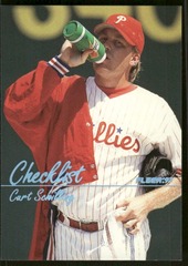 1997 Fleer Tiffany #741 Curt Schilling CL