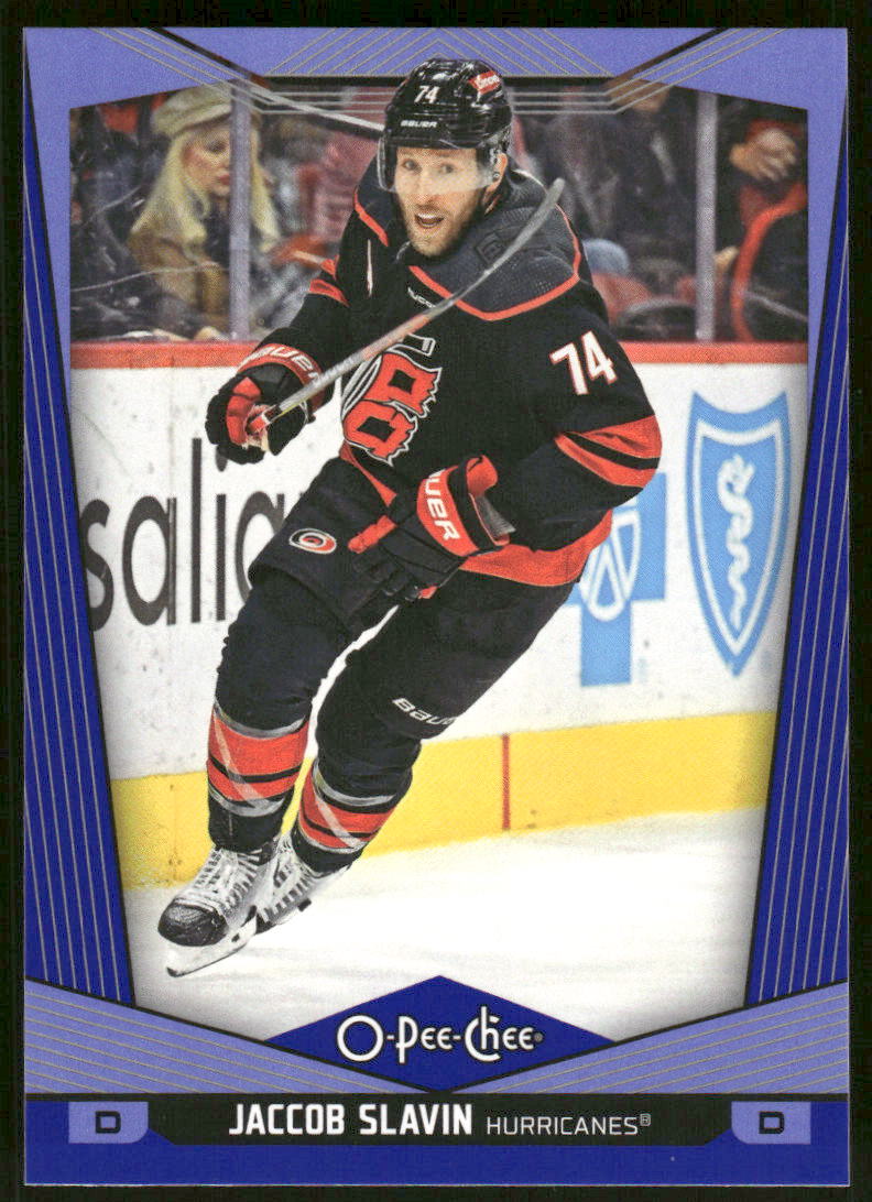 2024-25 O-Pee-Chee Blue #288 Jaccob Slavin