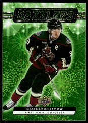 2023-24 Upper Deck Dazzlers Green #DZ100 Clayton Keller