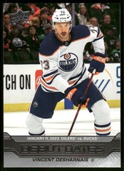 2023-24 Upper Deck Debut Dates #DD9 Vincent Desharnais