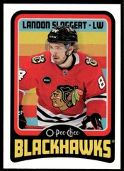 2024-25 O-Pee-Chee Retro #588 Landon Slaggert