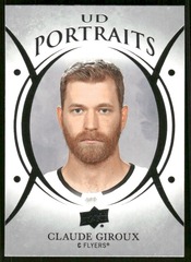 2018-19 Upper Deck UD Portraits #P28 Claude Giroux