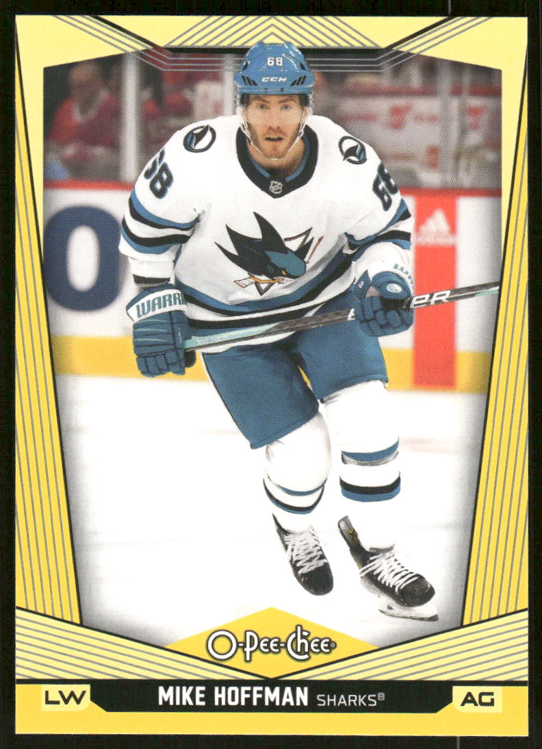 2024-25 O-Pee-Chee Yellow #185 Mike Hoffman
