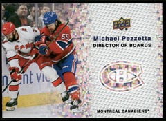 2023-24 Upper Deck Director of Boards Sparkle #DB4 Michael Pezzetta