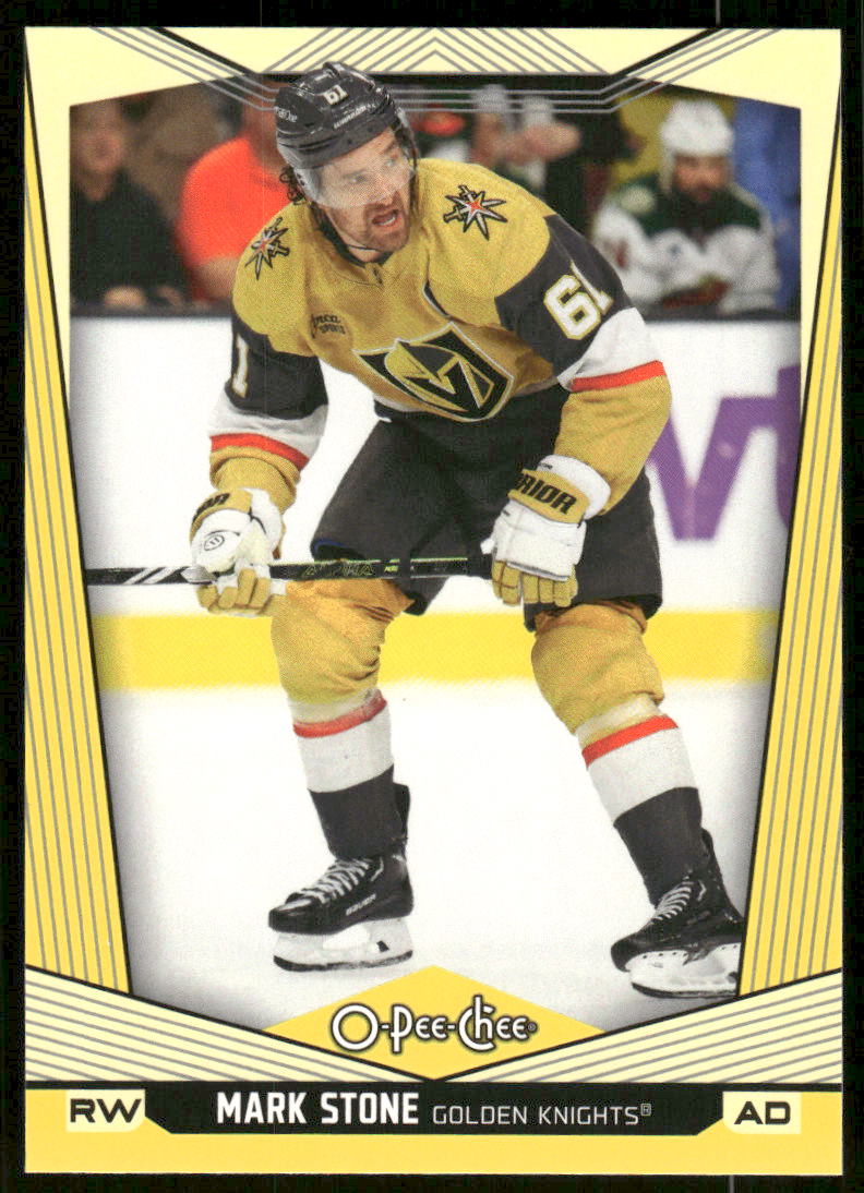 2024-25 O-Pee-Chee Yellow #203 Mark Stone