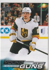 2022-23 Upper Deck #242 Zack Hayes YG RC