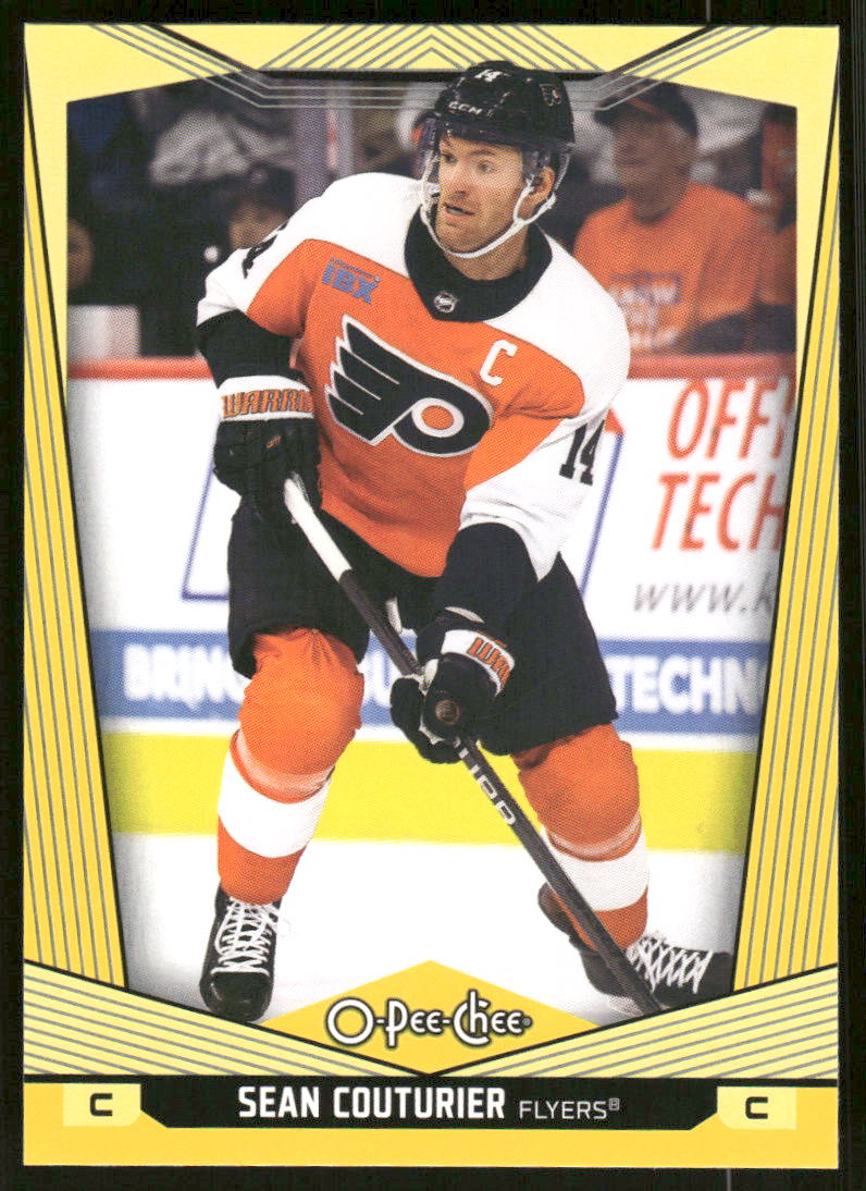 2024-25 O-Pee-Chee Yellow #181 Sean Couturier