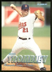1997 Fleer Tiffany #593 Mike Trombley
