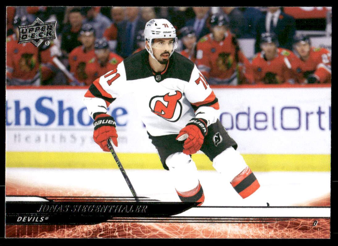 2024-25 Upper Deck #350 Jonas Siegenthaler