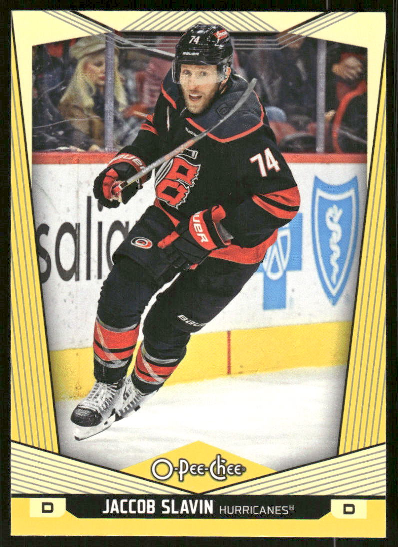2024-25 O-Pee-Chee Yellow #288 Jaccob Slavin