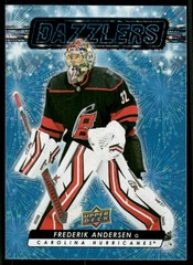 2023-24 Upper Deck Dazzlers Blue #DZ126 Frederik Andersen