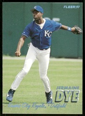 1997 Fleer Tiffany #525 Jermaine Dye