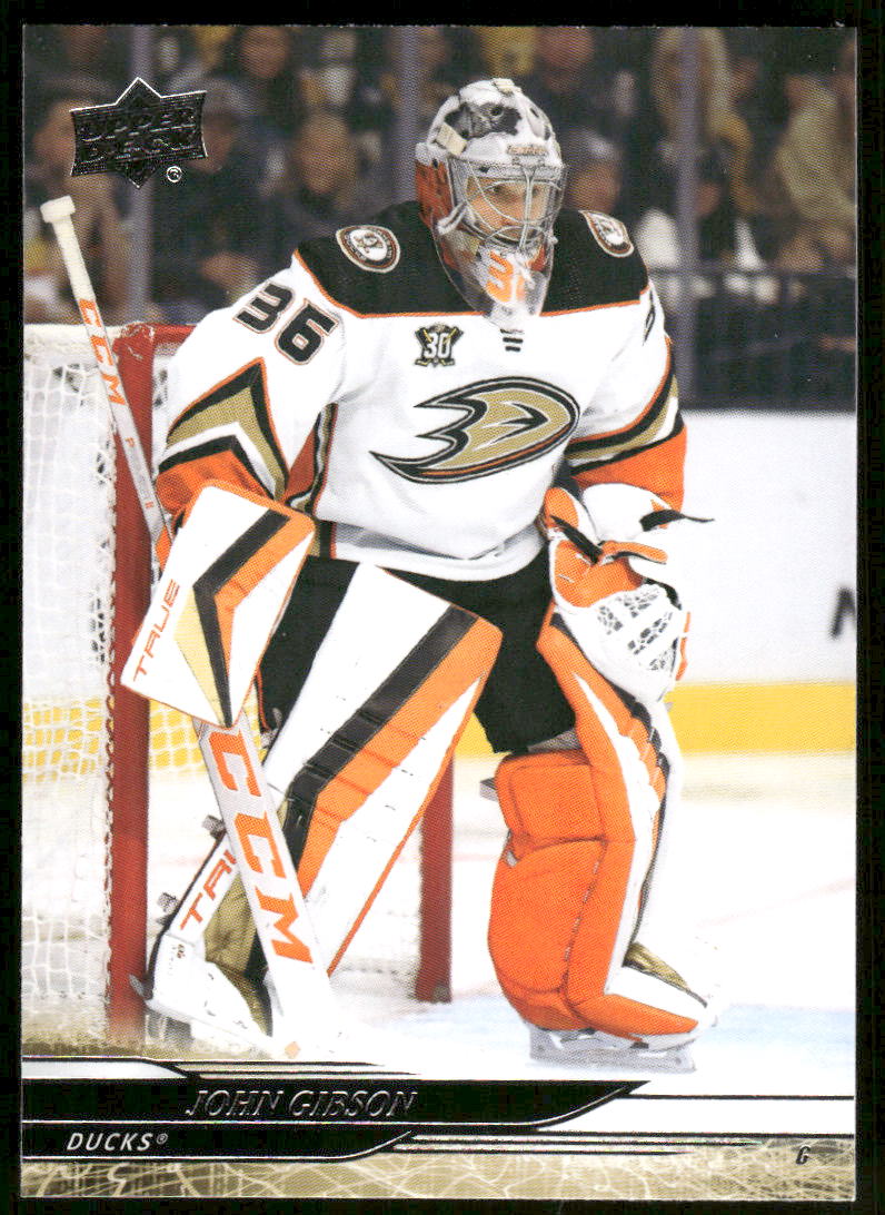 2024-25 Upper Deck #254 John Gibson