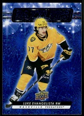 2023-24 Upper Deck Dazzlers Blue #DZ54 Luke Evangelista