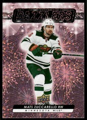 2023-24 Upper Deck Dazzlers Pink #DZ97 Mats Zuccarello