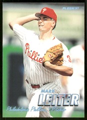 1997 Fleer Tiffany #627 Mark Leiter