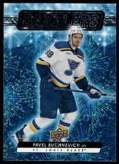 2023-24 Upper Deck Dazzlers Blue #DZ10 Pavel Buchnevich