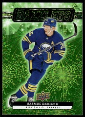 2023-24 Upper Deck Dazzlers Green #DZ91 Rasmus Dahlin