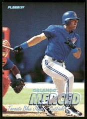 1997 Fleer Tiffany #577 Orlando Merced